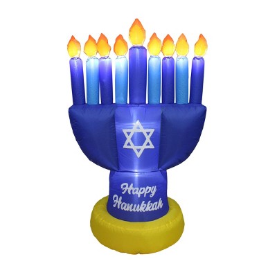 4ft Inflatable Hanukkah Menorah