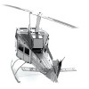 Model Kit Bell UH-1 Iroquois "Huey" Helicopter "United States Army" (Easy Difficulty) Steel Model by Metal Earth - 3 of 4