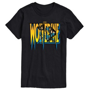 Men's - Marvel - Wolverine Logo Short Sleeve Graphic T-Shirt - 1 of 4