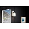 Urban Ambiance Luxury Modern Wall Sconce 8''H x 4.5''W,  Brushed Nickel Finish,  Broome Collection, UHP4104 - 2 of 4