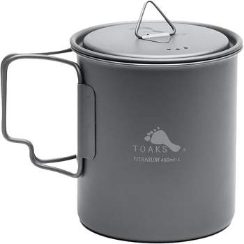 TOAKS 450ml Ultralight Titanium Cup with Lid