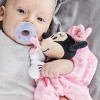 Disney Baby Minnie Mouse Snuggle Stuffed Animal 13.18 X 13.18 Inch Security Blanket Toy - 3 of 4