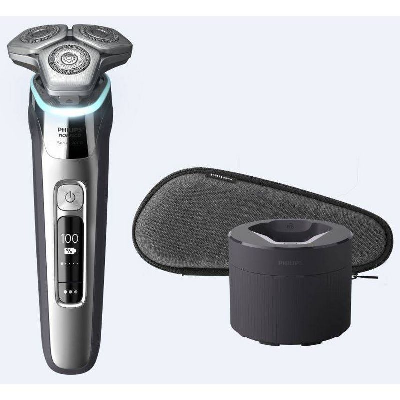 Philips Norelco Series 9500 Wet &#38; Dry Men&#39;s Rechargeable Electric Shaver - S9985/84, 1 of 16