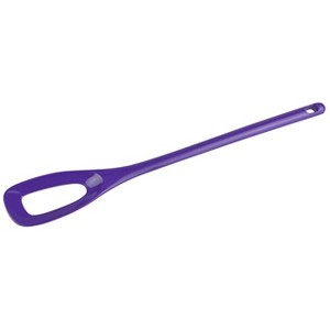 Hutzler 12-inch Melamine Blending / Mixing Spoon with Hole - 1 of 1