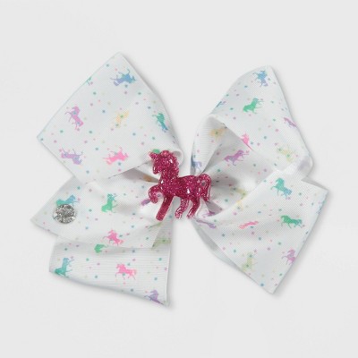 Girls' JoJo Siwa Unicorn Bow Hair Clip