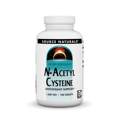 N-Acetyl Cysteine 1000 mg by Source Naturals, Inc.  -  180 Tablet