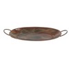 New Traditional Rustic Round Metal Tray Set Copper 3pk - Olivia & May: Brass Finish, Decorative Platters - 3 of 4