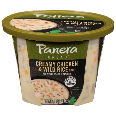 Panera Bread Creamy Chicken & Wild Rice Soup - 16oz