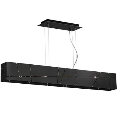 LBL Lighting 700LSCRSS-LED Crossroads Linear Suspension, Steel Finish