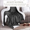 Velvet Plush Blanket with Faux Shearling Reverse - Great Bay Home - 2 of 4