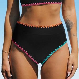 Women's Crochet High Waist Stitched Bottom - Cupshe - 1 of 4