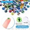 Unique Bargains Realistic Doll Making DIY Craft Crochet Glass Eyes 100 Pcs - 2 of 4