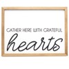 The Lakeside Collection Inspirational Phrases Collection - Grateful Hearts Wall Art - 4 of 4