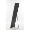DOMETOUR Floor Standing Mirror Rectangle Wall Mirror with Stand Aluminum Alloy Thin Frame for Living Room Cloakroom - 4 of 4