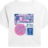 Women's - Instant Message - Japanese Panels Cropped Graphic T-Shirt - 2 of 4