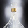 Urban Ambiance Luxury Mid-Century Modern Pendant 16''H x 18''W,  Matte White Finish,  Tucson Collection, UHP4350 - 4 of 4