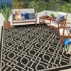 Modern Rug Soft  Non Slip Carpet Low Pile Stain Resistant Floor Cover Geometric Accent  Rug for Living Room Bedroom Nursery - 4 of 4