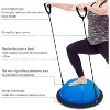 23 Balance Ball, 1600 lbs Half Exercise Ball with Nonslip Base, Inflatable Half Ball Balance Trainer - 4 of 4
