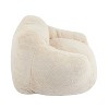 Dexmalle Beige Soft Comfy Bean Bag Lazy Sofa Chair with High Density Foam - 4 of 4