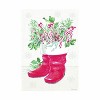 Evergreen Christmas Charm Reversible Burlap Garden Flag 12 x 18 Inches Indoor Outdoor Decor - 2 of 4