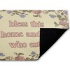 Stupell Industries Bless This Home Florals Printed Outdoor Door Mat, design by Lil' Rue, 18"x30" - 2 of 4