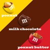 M&M'S Milk Chocolate, Peanut, And Peanut Butter Classic Chocolate Assortment Family Size Candy Mix Bag - 17.2oz - 3 of 4
