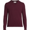 Lands' End Men's Fine Gauge Cashmere V-neck Sweater - 3 of 3