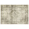 Washable Area Rug Vintage Distressed Living Room Rug Floral Print Indoor Low Pile Floor Cover for Home Office, Bedroom - 3 of 4