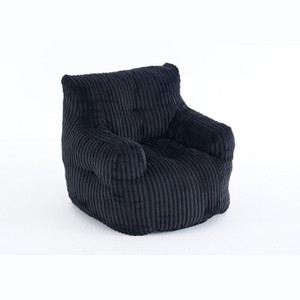 Lyngins Corduroy Bean Bag Sofas for Kids and Adults,Comfy Lazy Sofa Chairs with Memory Sponge for Living Room - 1 of 4