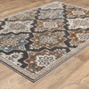 Oriental Weavers Ellington ELL07 Blue/ Rust Indoor Area Rug - 3'10" x 5'5" - 3 of 4
