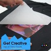 PPD Dark Iron-On Transfer Paper 8.5x11" 10 sheets for Inkjet Printers - 3 of 4