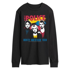 Men's - The Police - Police North American Tour Long Sleeve Graphic T-Shirt - 1 of 3