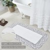 Annie Buffalo Grey Check Bathmat 27x48  VHC Brands - 2 of 3