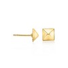 Pure Collection by Ross-Simons 6mm 14kt Yellow Gold Pyramid Stud Earrings - 3 of 4