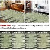 8x10 Area Rug for Kids Room – Modern Abstract Machine Washable Non-Slip Low Pile Carpet, Ultra Soft, Stain-Resistant, No-Shedding, Green - 4 of 4