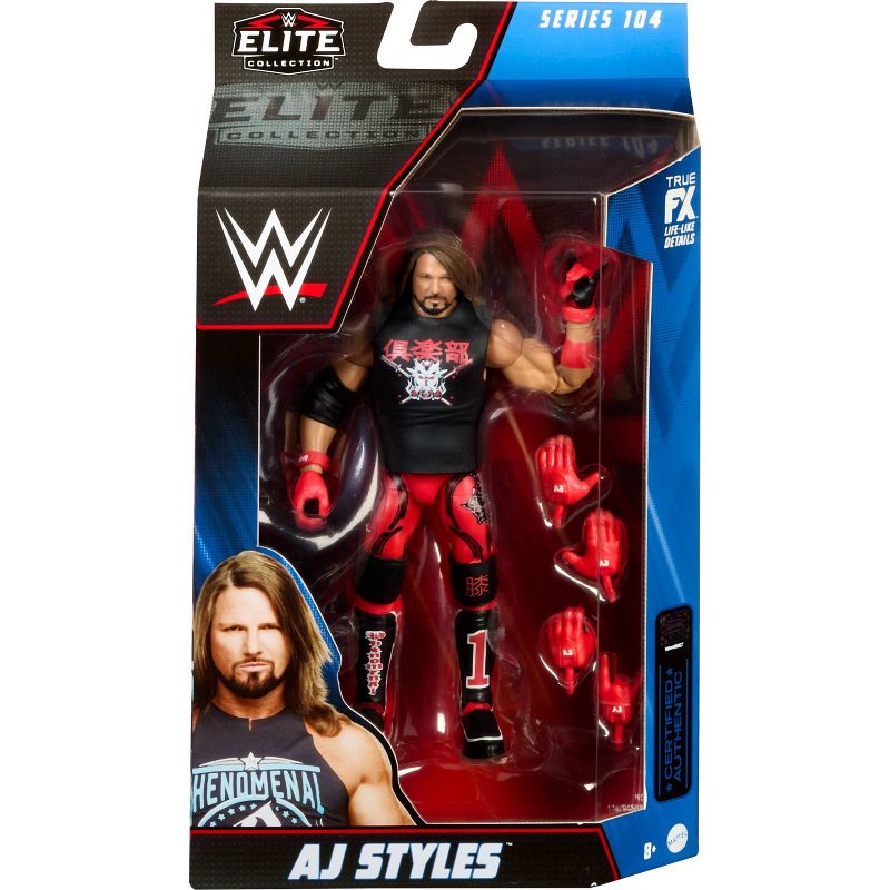 WWE Elite AJ Styles Series 104 Action Figure, 2 of 7