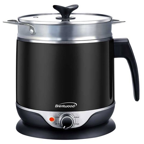 Brentwood Stainless Steel 1.9 Quart Cordless Electric Hot Pot