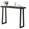 Kings Brand Furniture – Claude Console Table, Modern Entryway Table with Sleek Design for Hallway, Living Room, or Behind Sofa - 2 of 3