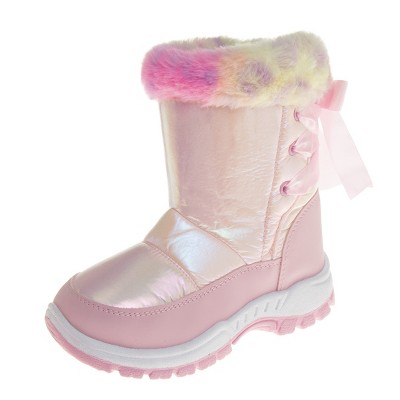 Rugged Bear Toddler Girls Snow Boots : Target