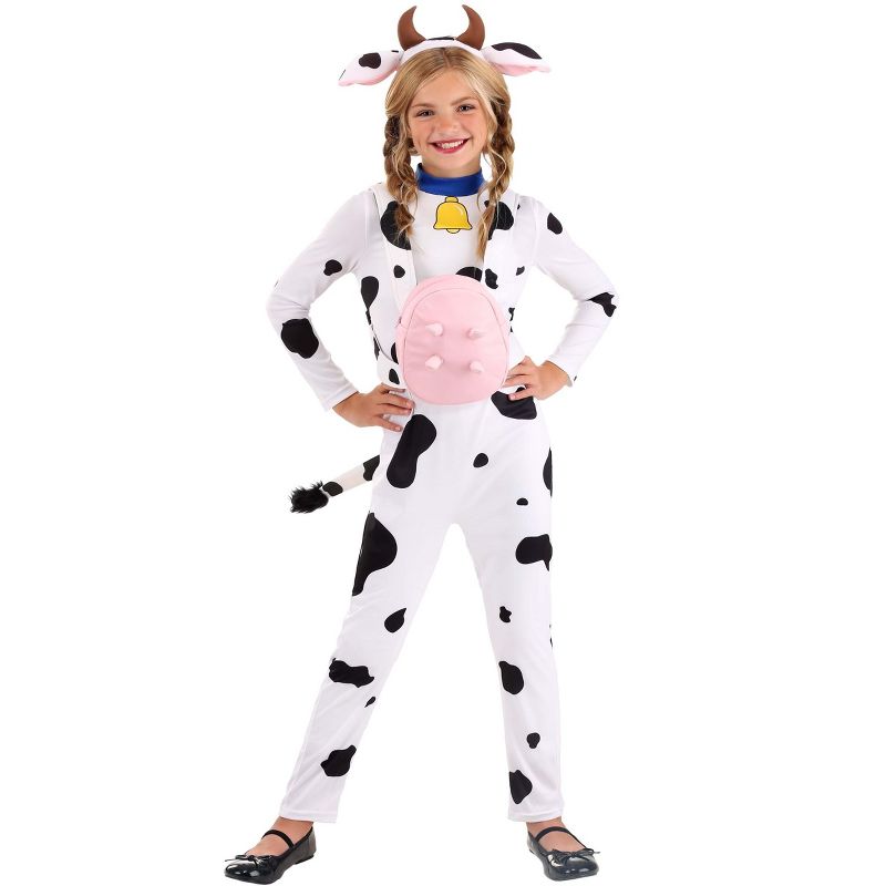 HalloweenCostumes.com Kid's Country Cow Exclusive Halloween Costume, 1 of 2