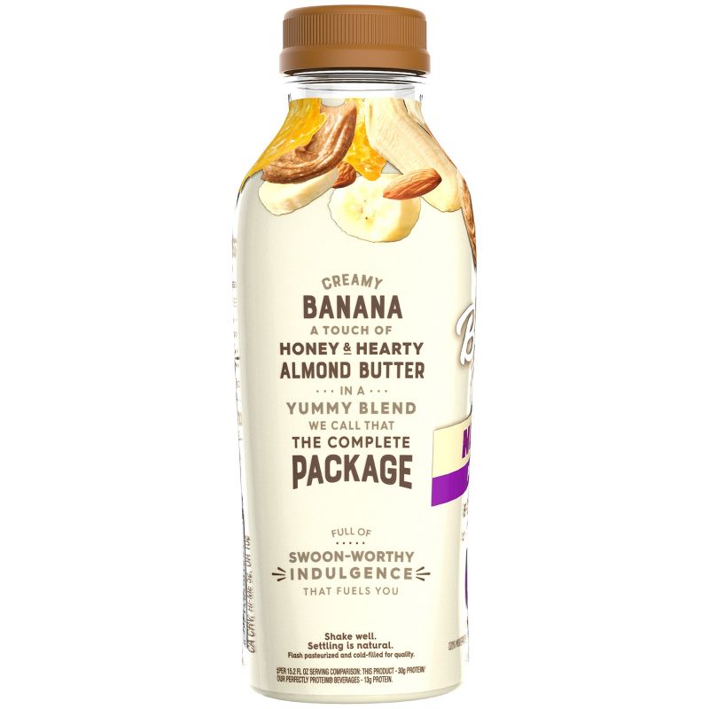 Bolthouse Farms Nut Butter Protein Plus Banana Honey Shake - 15.2 fl oz, 3 of 5