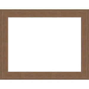 Amanti Art Alta Brown Grey Framed Dry Erase Magnetic Board - 1 of 4