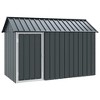vidaXL Bird Cage Anthracite 215 x 210 x 247 cm Galvanized Steel - 2 of 4