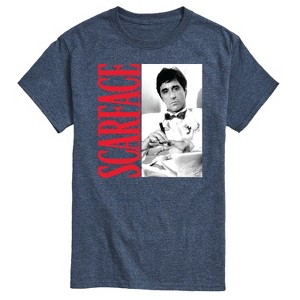 Men's - Scarface - Tony In Tuxedo Short Sleeve Graphic T-Shirt - 1 of 4
