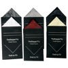New Men's Paisley Triangle Pre Folded Pocket Square on Card - 2 of 3