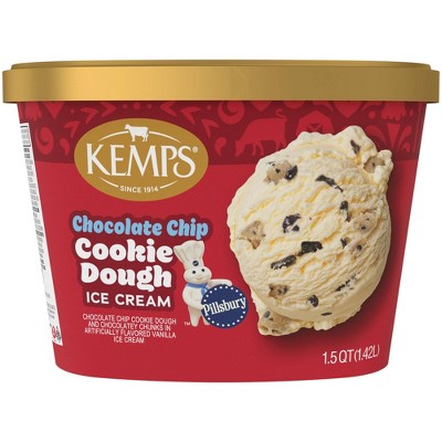 Kemps Chocolate Chip Cookie Dough Ice Cream - 48 fl oz