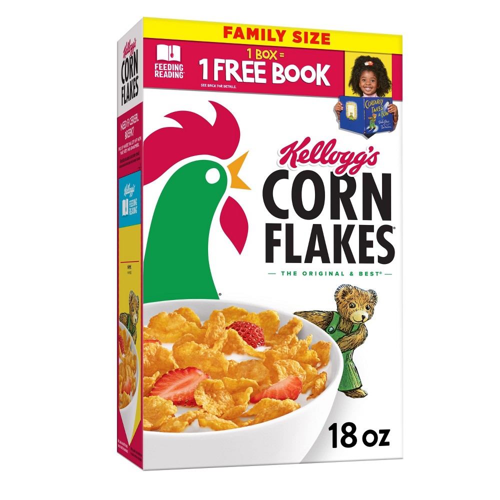 Corn Flakes Breakfast Cereal - 18oz - Kellogg's