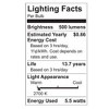 GE 3pk 60W Relax G25 LED Clear Globe Light Bulbs Soft White: Dimmable, Energy Star, Bathroom & Vanity Use - 2 of 4
