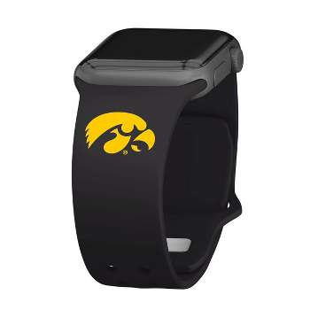 NCAA Iowa Hawkeyes Silicone Apple Watch Band 