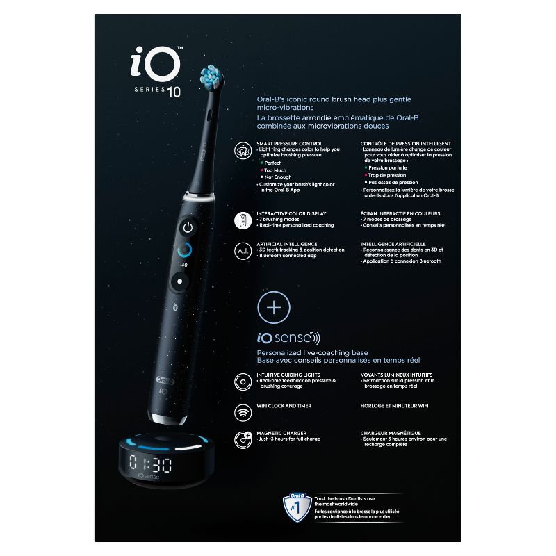 Oral-B iO Series 10 Electric Toothbrush, 3 of 14